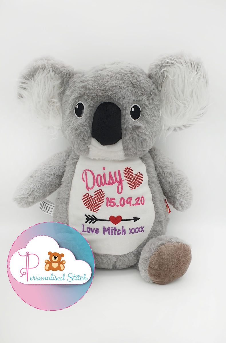 Personalised store koala teddy