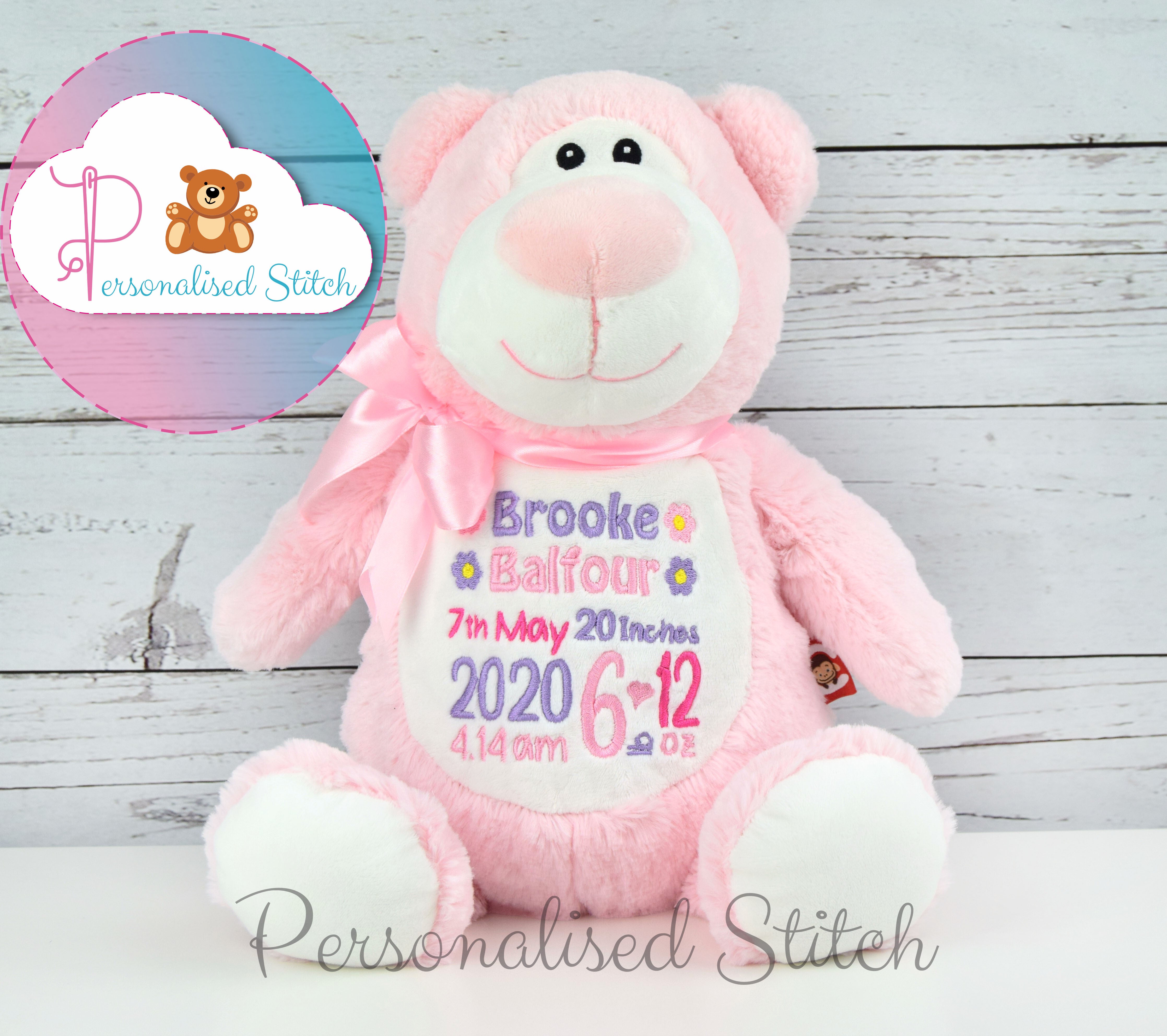personalised soft toy