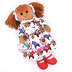 personalised rag doll