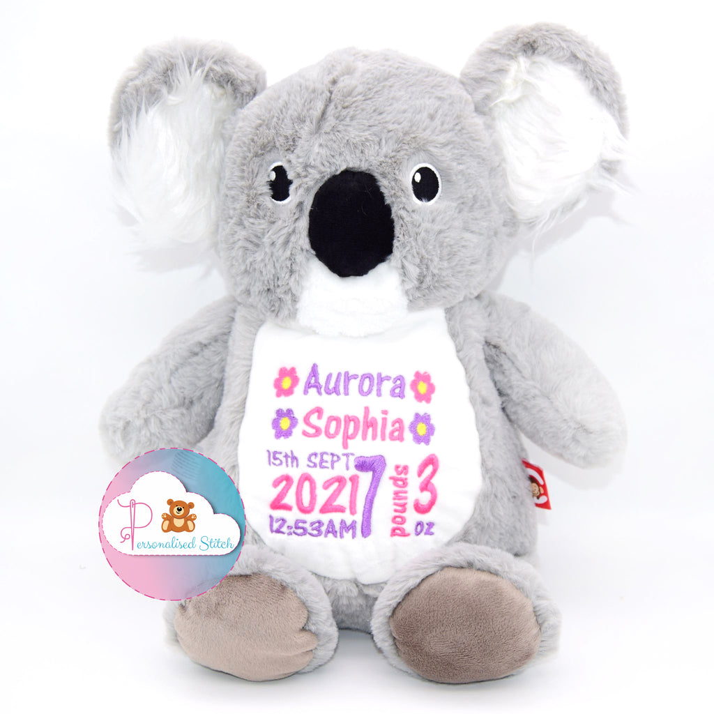 personalised koala soft toy