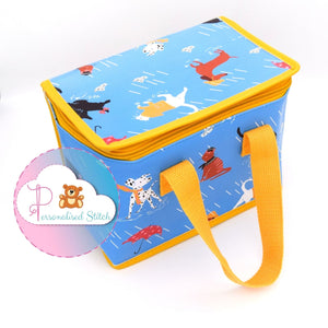 personalised cats and dogs lunch box