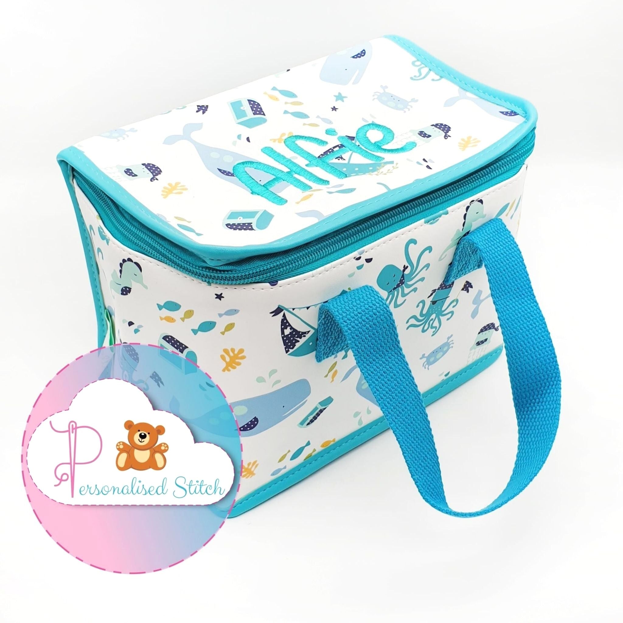 personalised lunch box deepsea