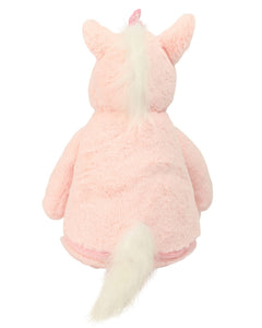 personalised unicorn soft toy