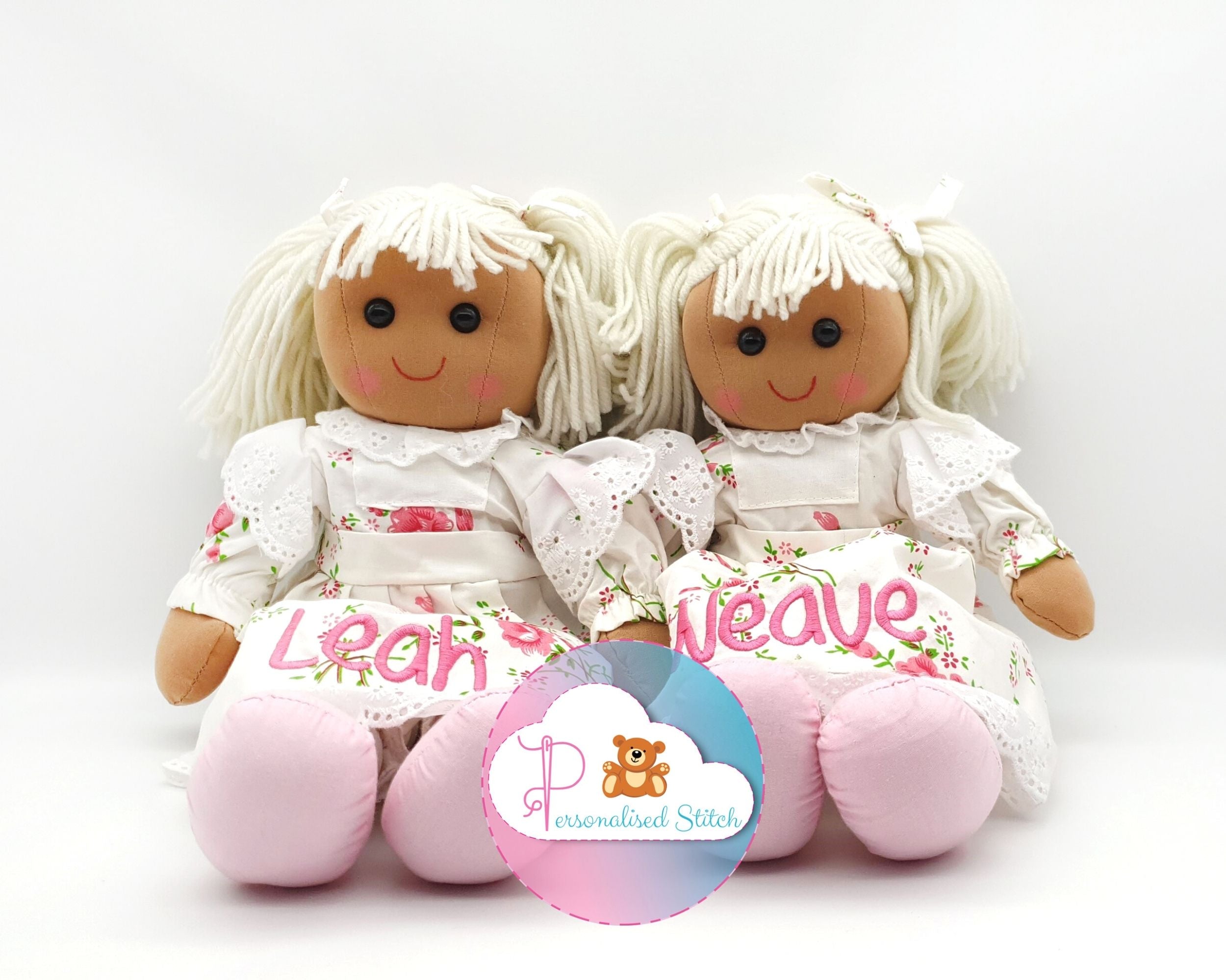 personalised embroidered doll